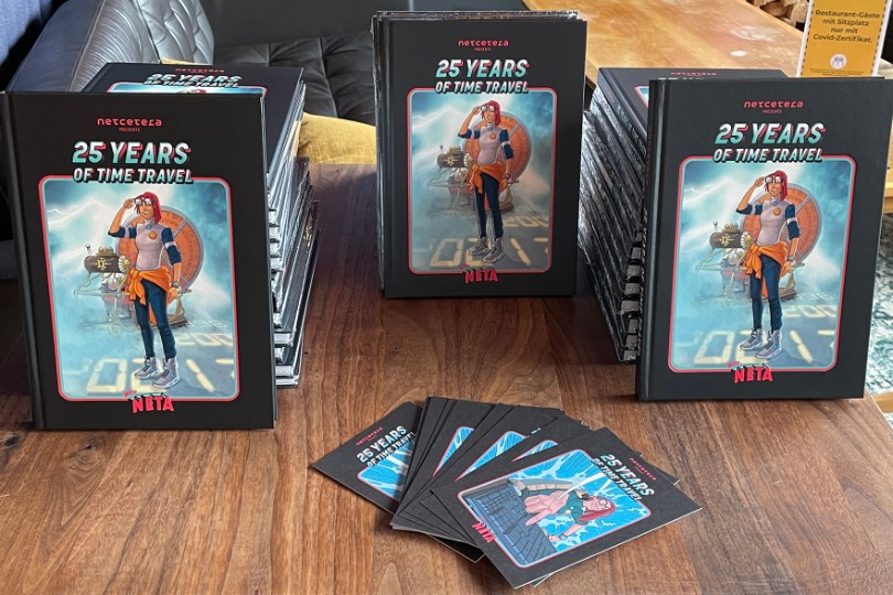 Die illustrierte Netcetera Story mit Comic-Ikone Neta