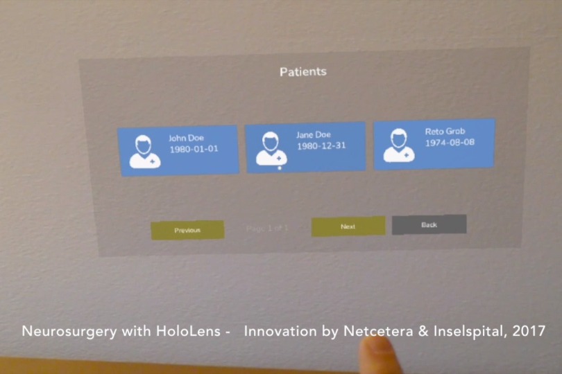 Den Patienten auswählen
