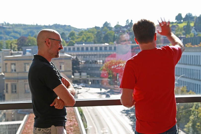 Schöne Aussichten aus dem neuen Büro