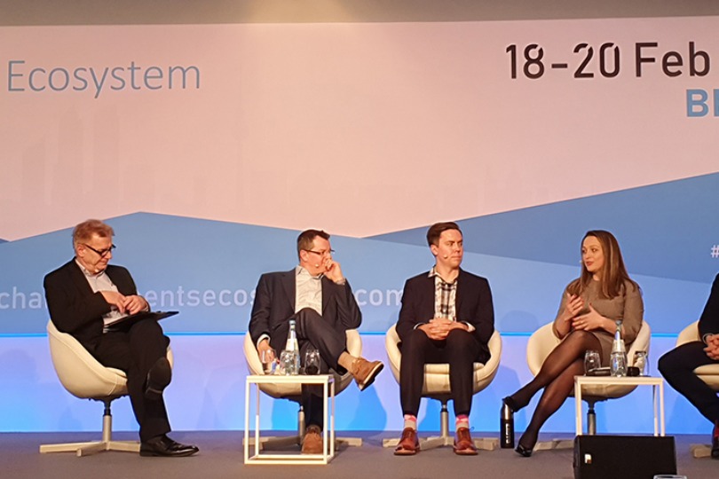 Ana Vuksanovikj-Vanevska an der MPE Panel Diskussion