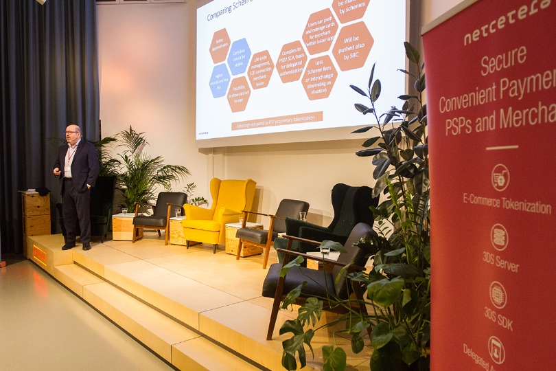 Kurt Schmid präsentiert Tokenisierung am Vorabendevent