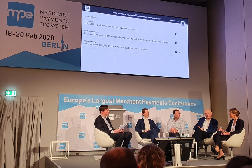 Silke Hubert an der MPE Panel Diskussion