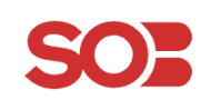 SOB company logo.